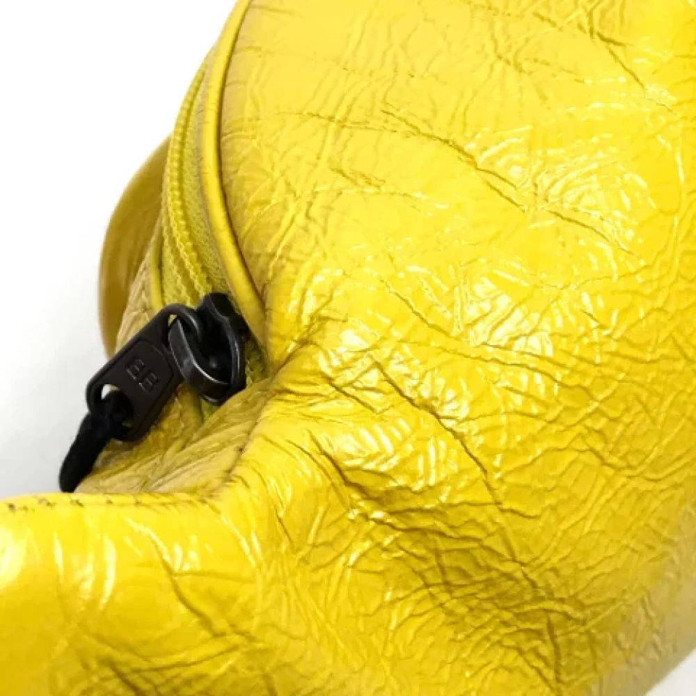 Balenciaga Vintage Pre-owned Leather balenciaga-bags Yellow Dames
