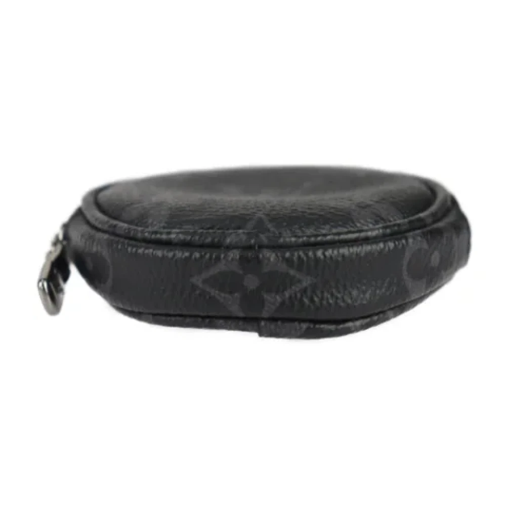 Louis Vuitton Vintage Pre-owned Leather wallets Black Heren