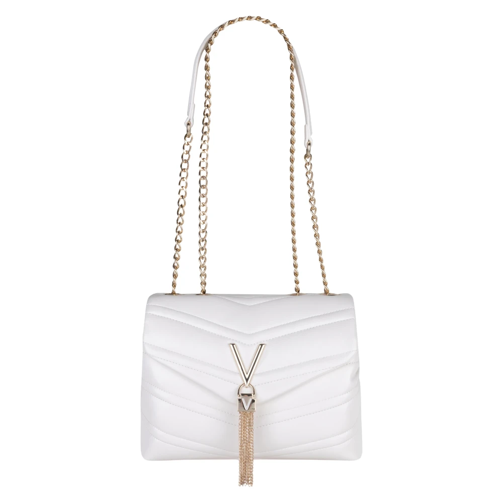 Valentino White Bags, Female, One Size, Privilege Flap Bag