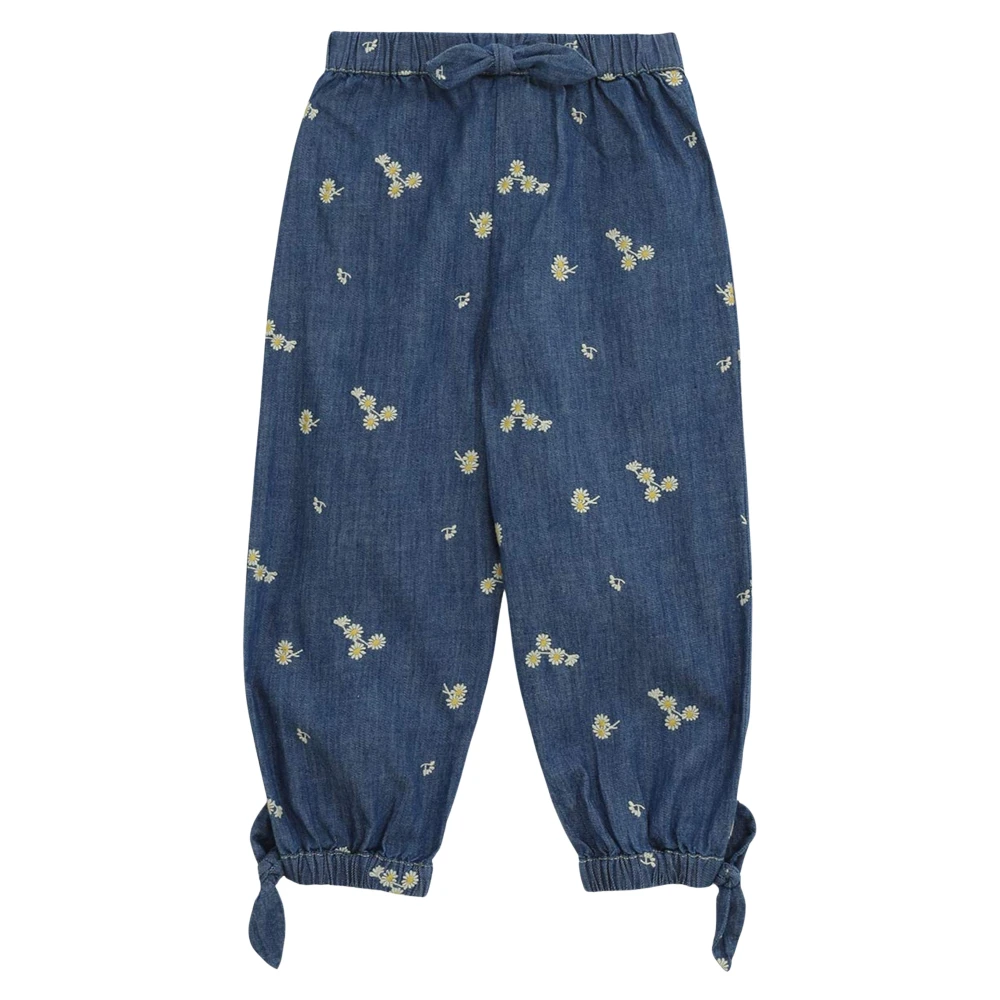 Zimmermann Girls Blue Jeans, 10 Y, Lucky Denim Harem Pant