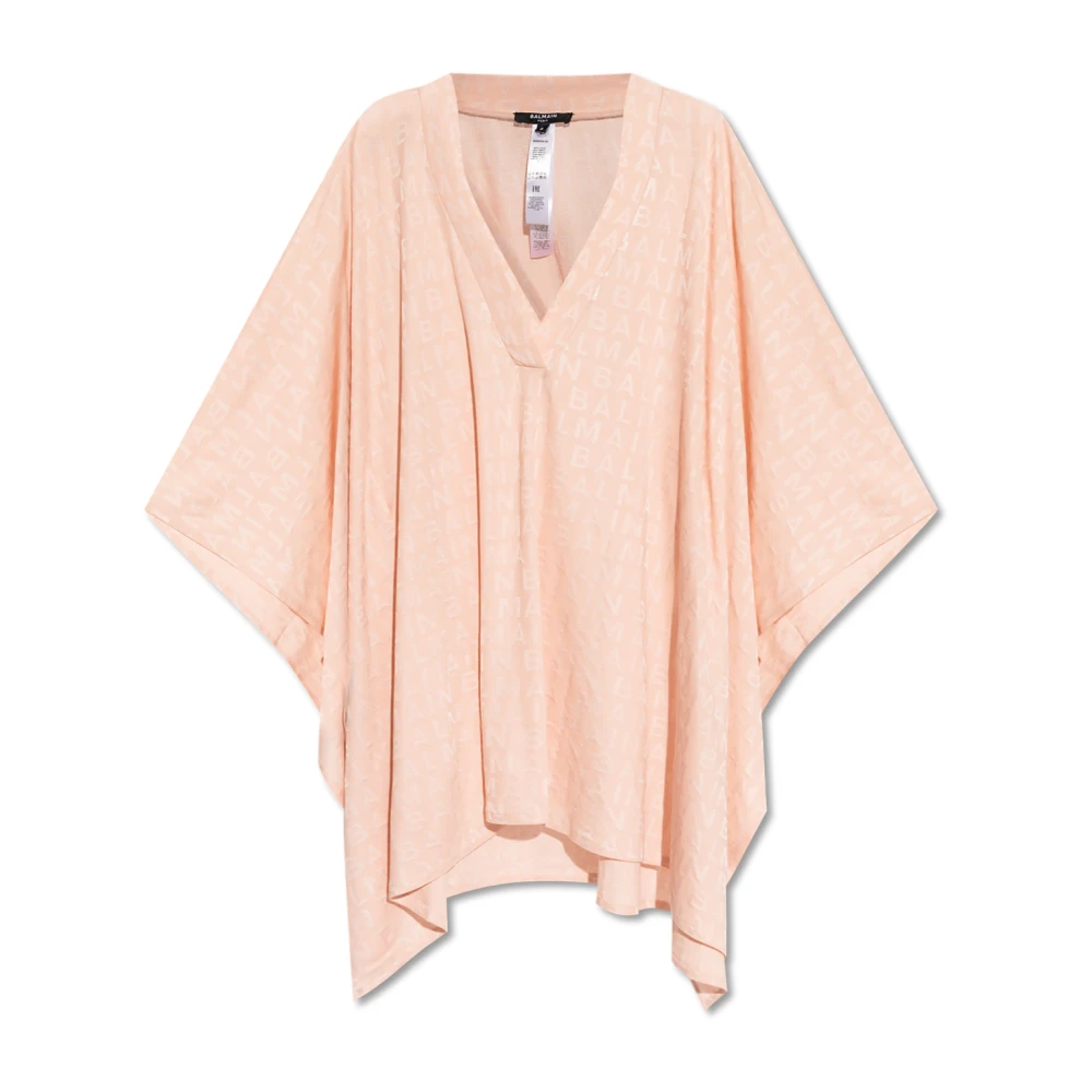 Balmain Korte strandjurk Pink Dames