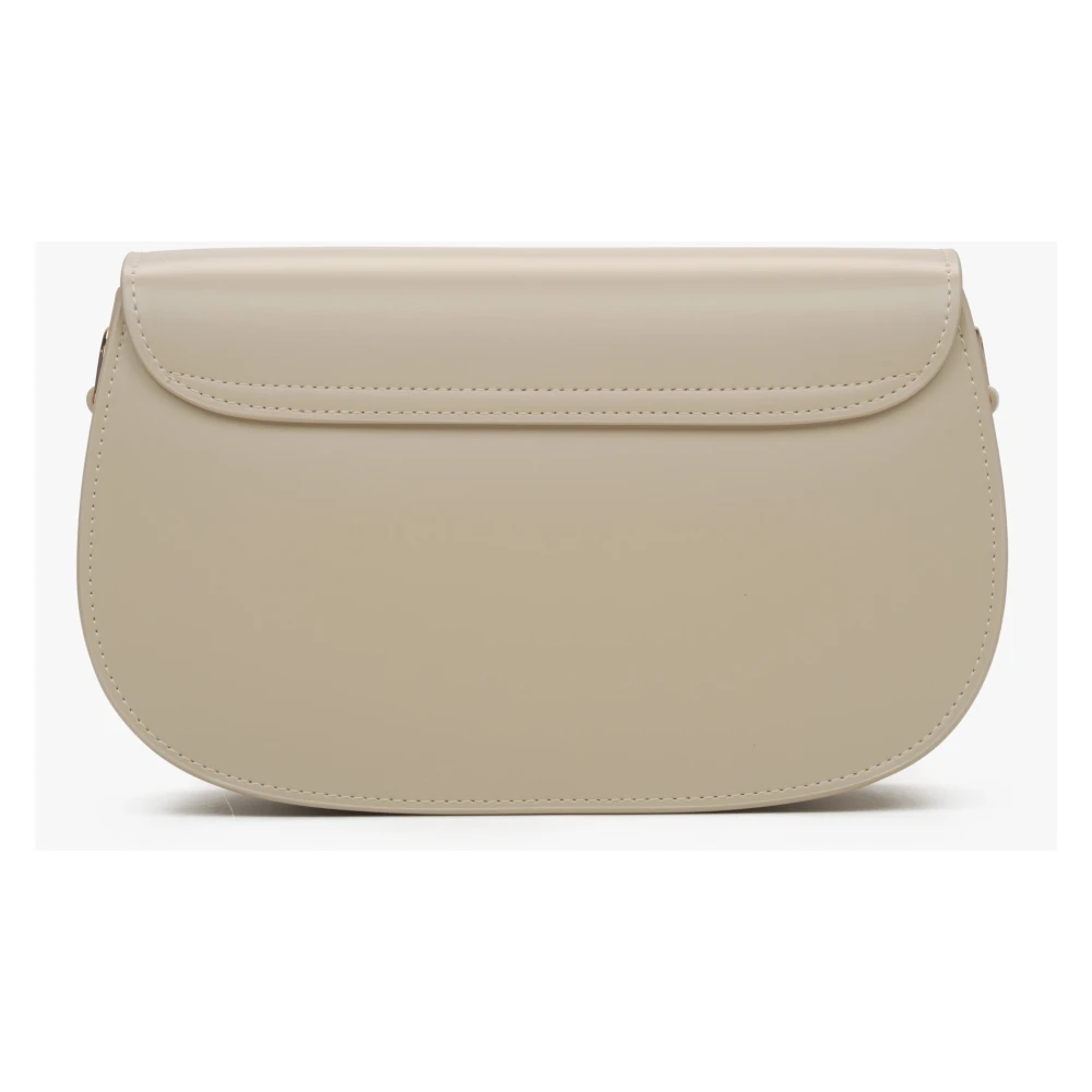 Estro Dames Beige Schoudertas met Verstelbare Band Er00115794 Beige Dames