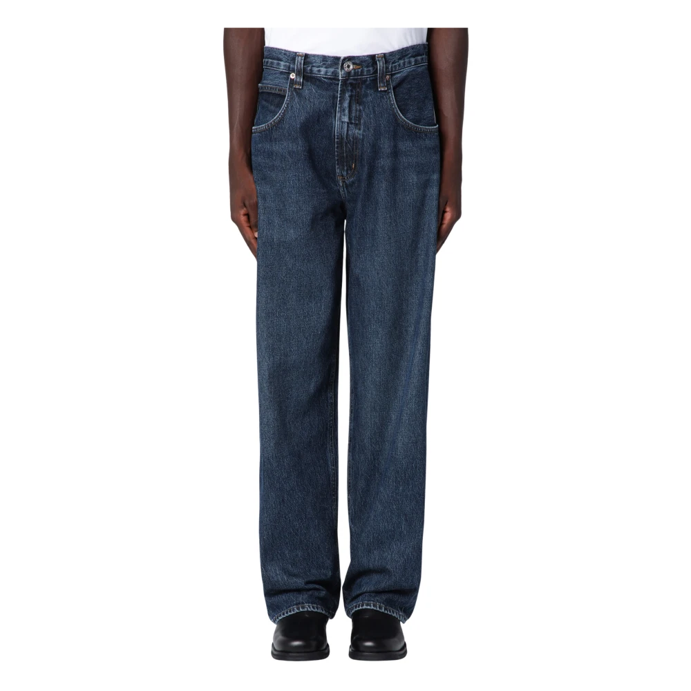 Agolde Regular Fit Denim Jeans Blue Heren