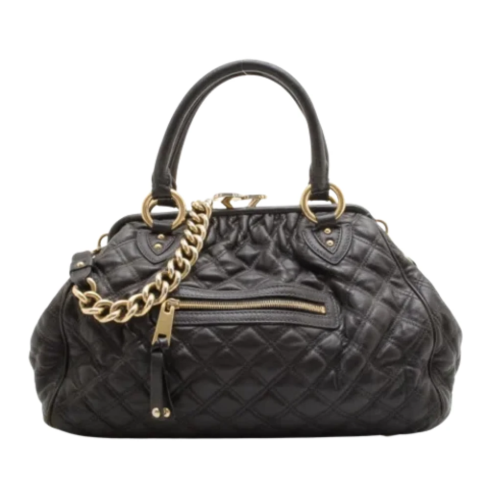 Marc Jacobs Pre-owned Leather handbags Black Dames