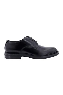 Läder Lace-Up Derby Sko