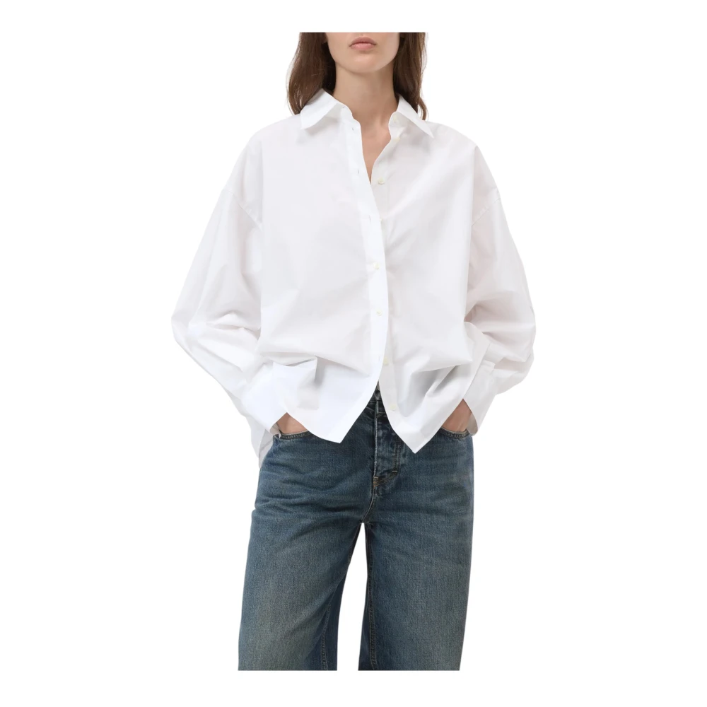 Closed Women's White Cape-Skjorte I Bomuld - Shirts - 2XS - Blouses & Shirts