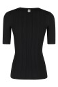 haut-en-maille-noir-a-col-en-v