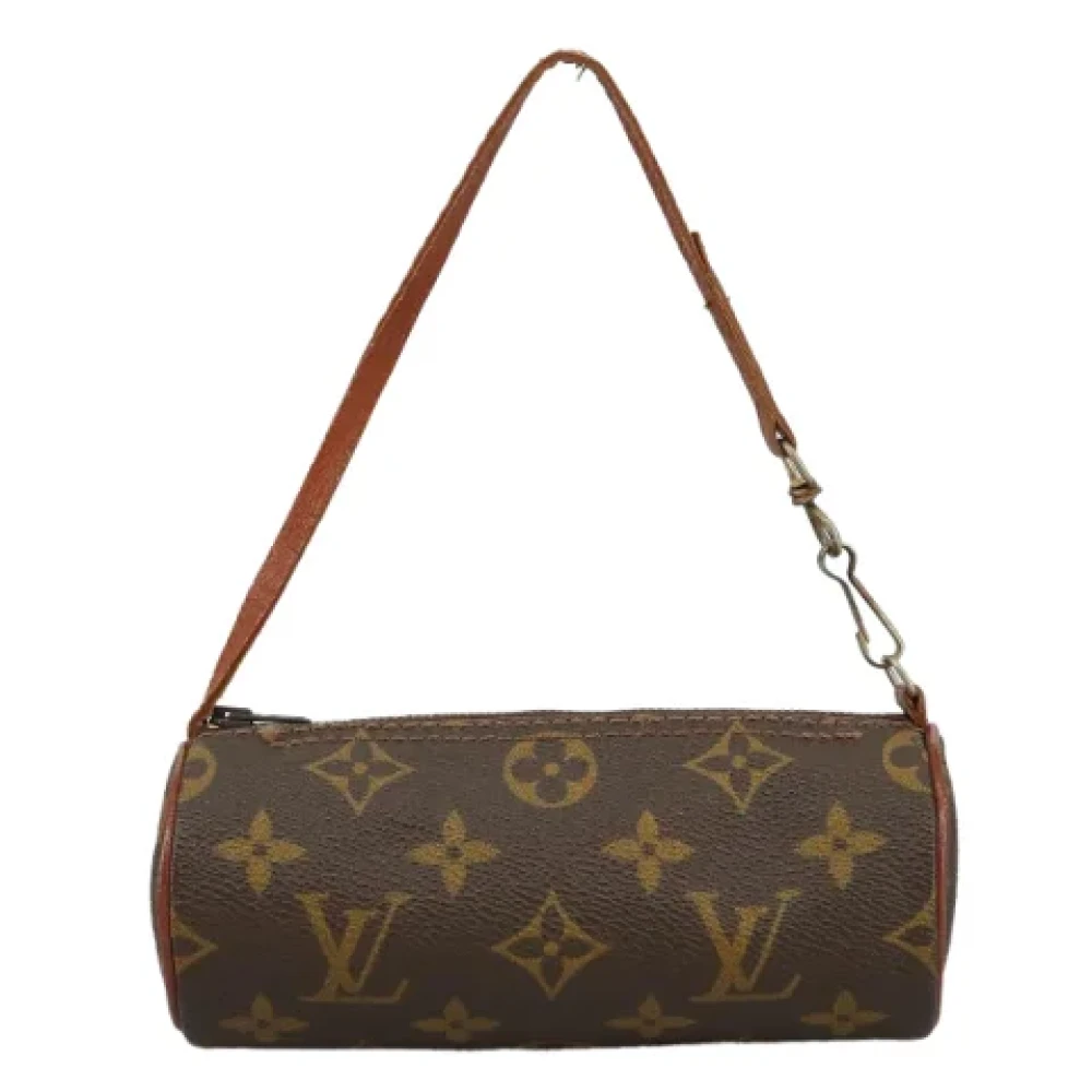 Louis Vuitton Vintage Pre-owned Canvas pouches Brown Dames