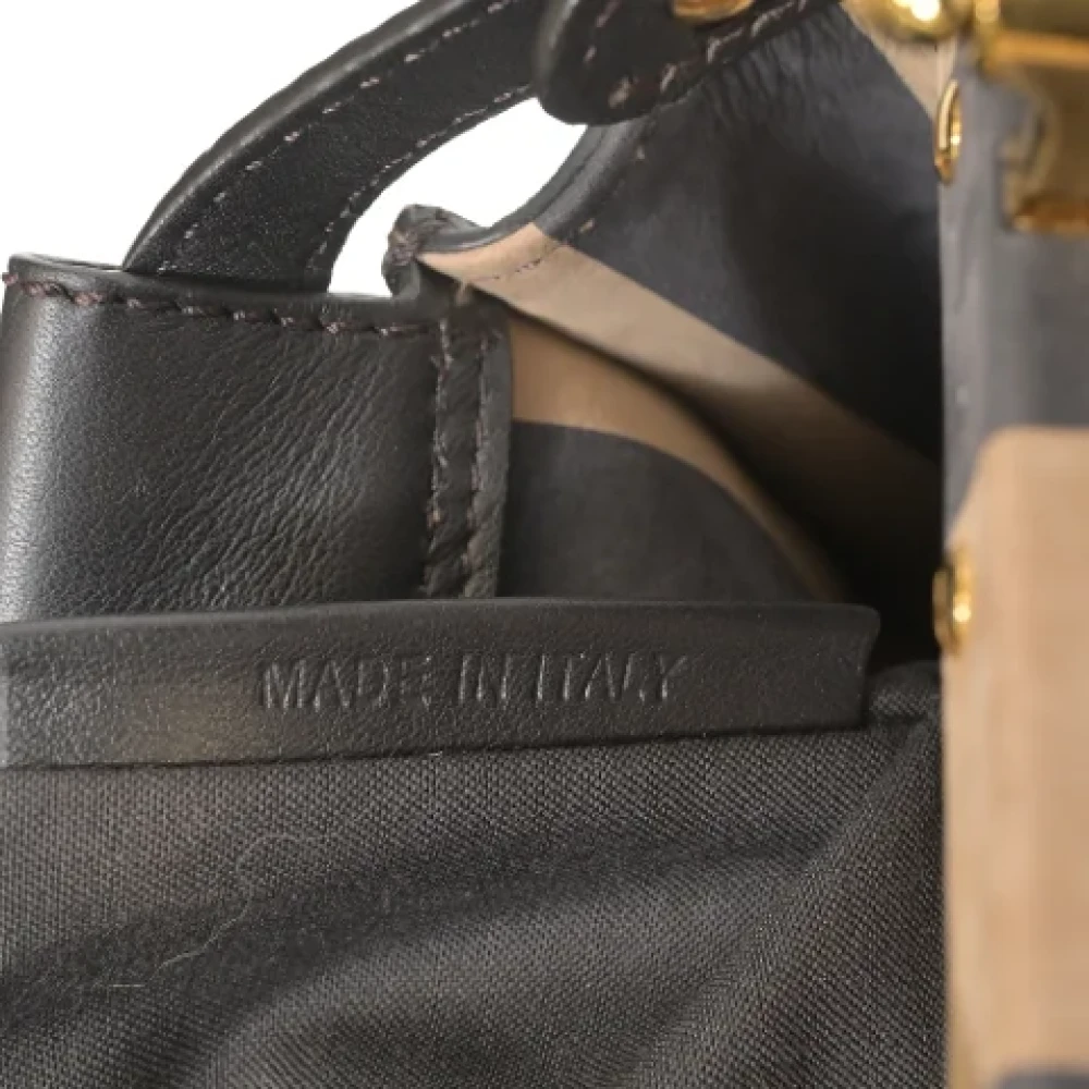 Fendi Vintage Pre-owned Leather fendi-bags Black Dames