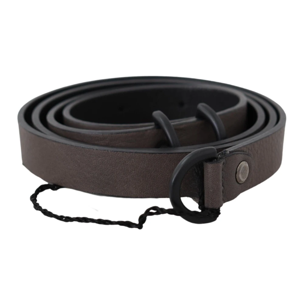 Costume National Women's Dark/Brown Elegant Leather Belt