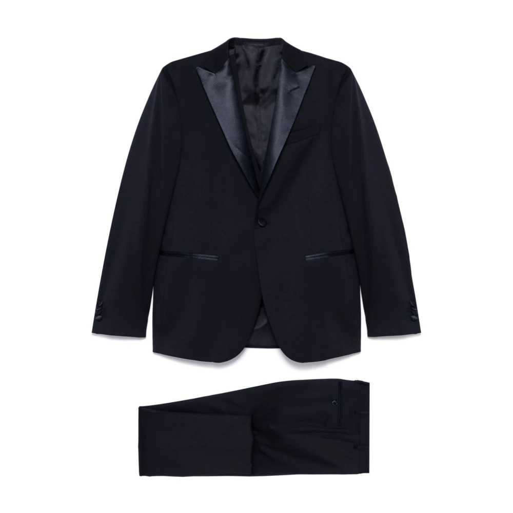 Corneliani Blauw pak voor mannen Blue Heren