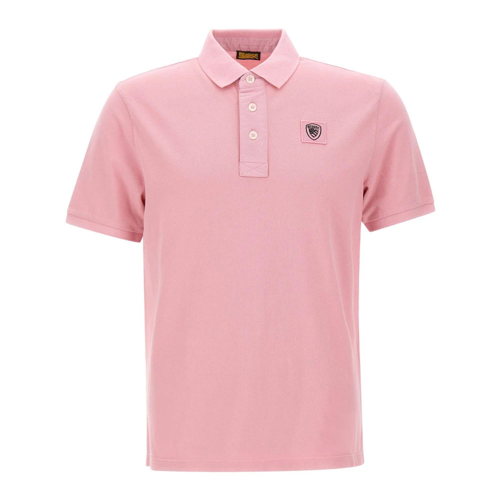 Blauer Pink Albano Polo - Male - Polo Shirts - M - Tops