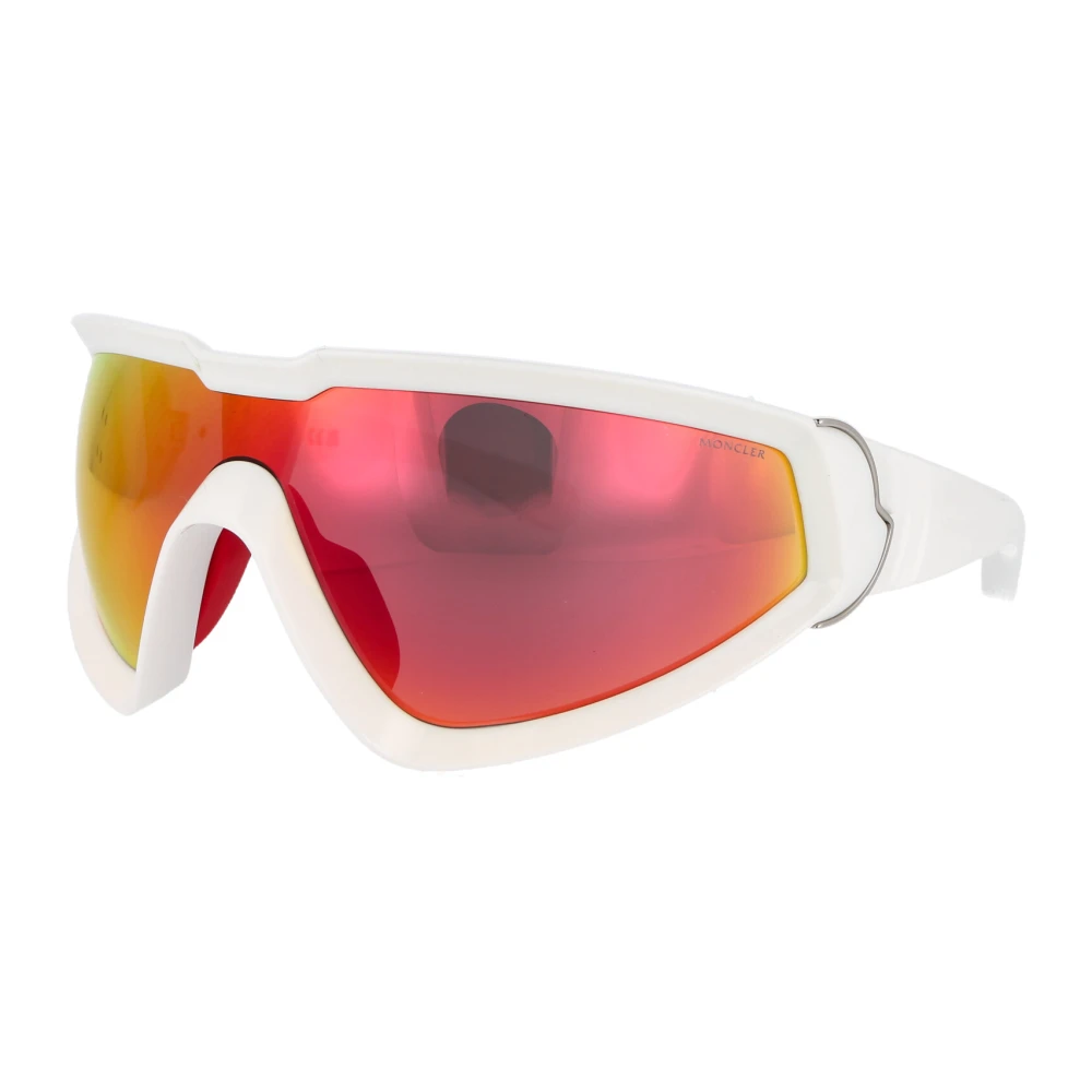 Moncler White Sunglasses, Male, One Size, Stylish Sunglasses