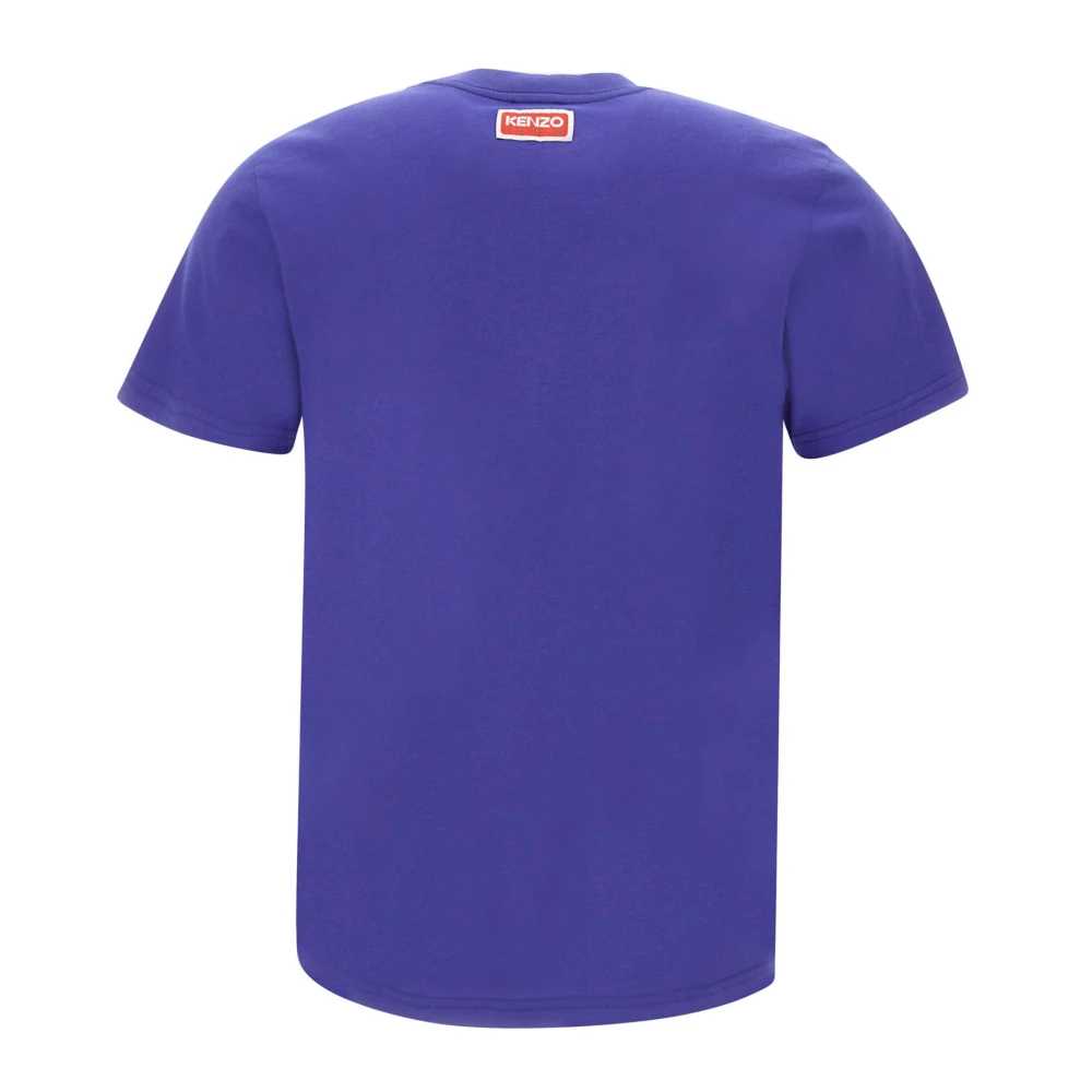 Kenzo Blauwe T-shirts en Polos uit Parijs Blue Heren