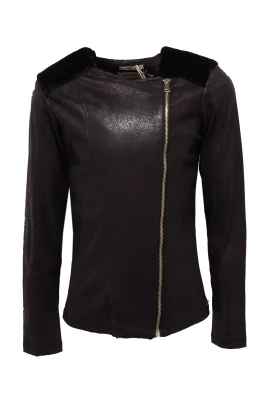 Crack Eco Suede Jacket