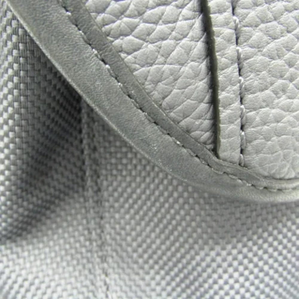 Coach Pre-owned Suede backpacks Gray Dames