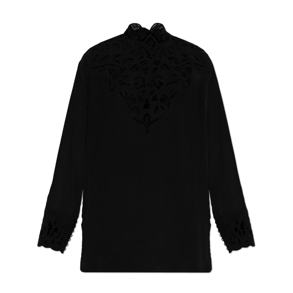 ETRO Zijden top Black Dames