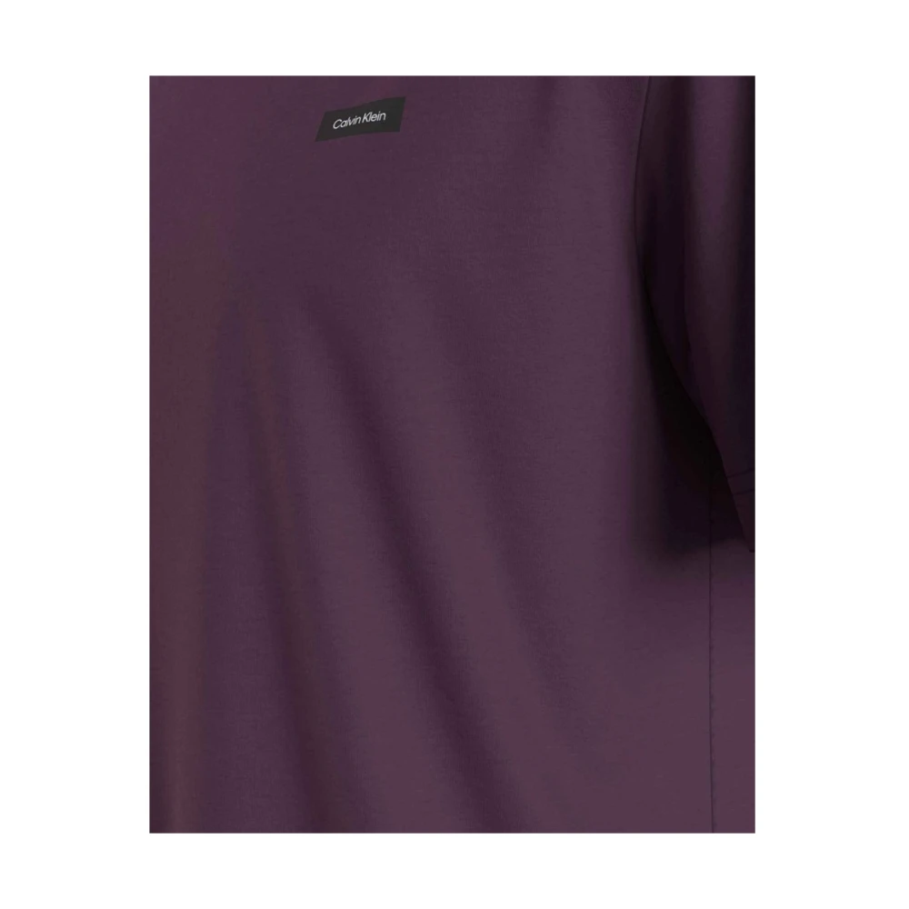 Calvin Klein T-Shirts Purple Heren