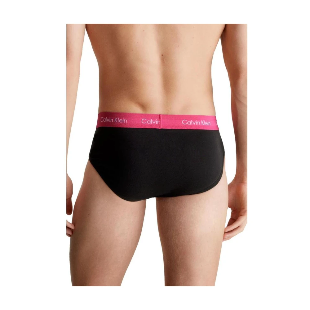 Calvin Klein Roze Katoenen Hipster Ondergoed 3Pack Multicolor Heren