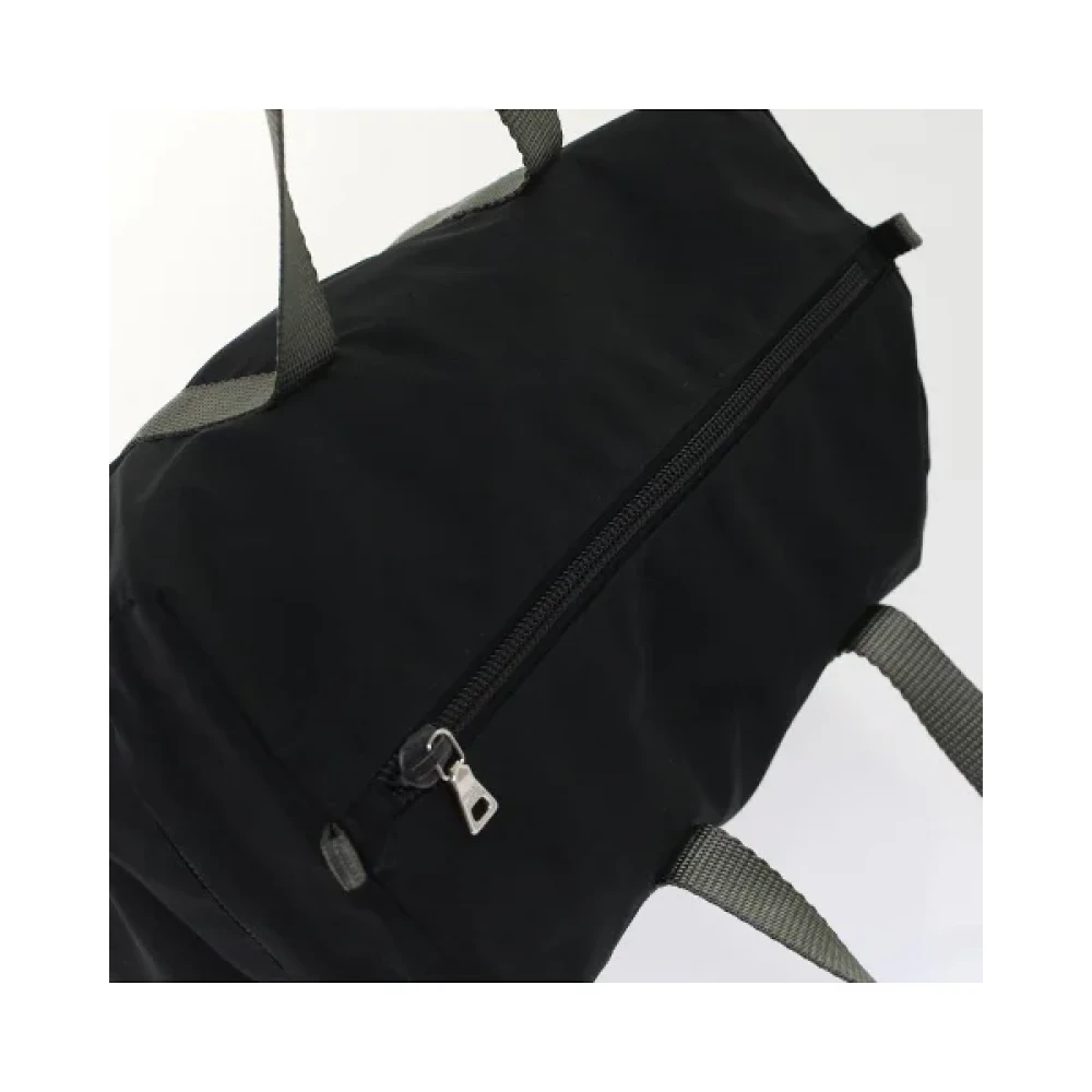 Prada Vintage Pre-owned Nylon prada-bags Black Dames