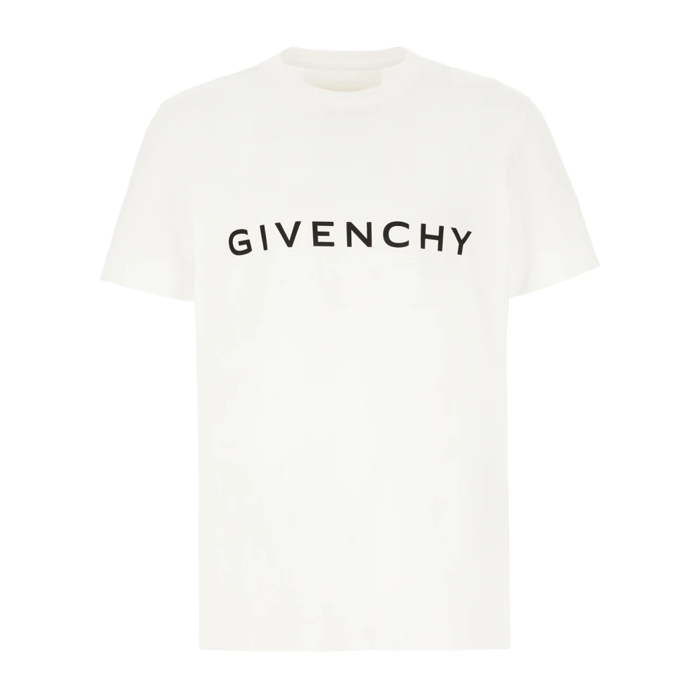Givenchy Casual Katoenen T-Shirt White Heren