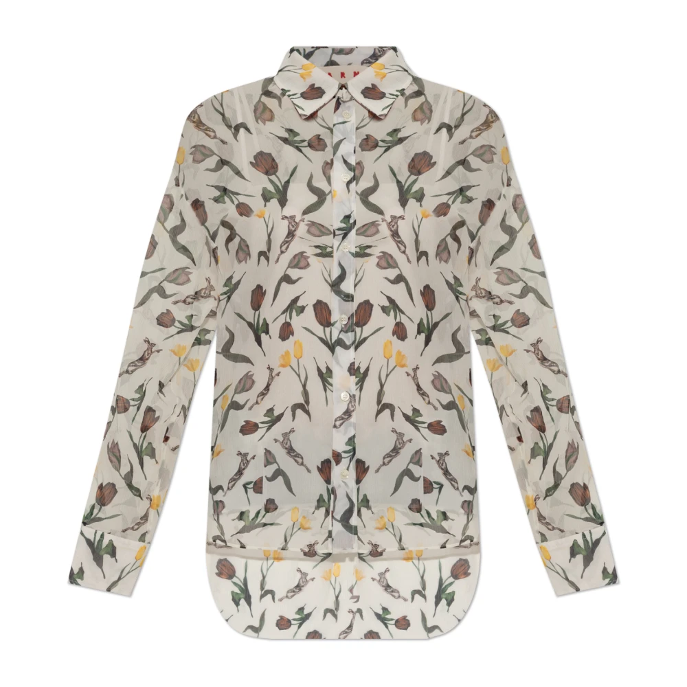 Marni Mujer Multicolor - Camisa De Seda - Blouses & Shirts - S
