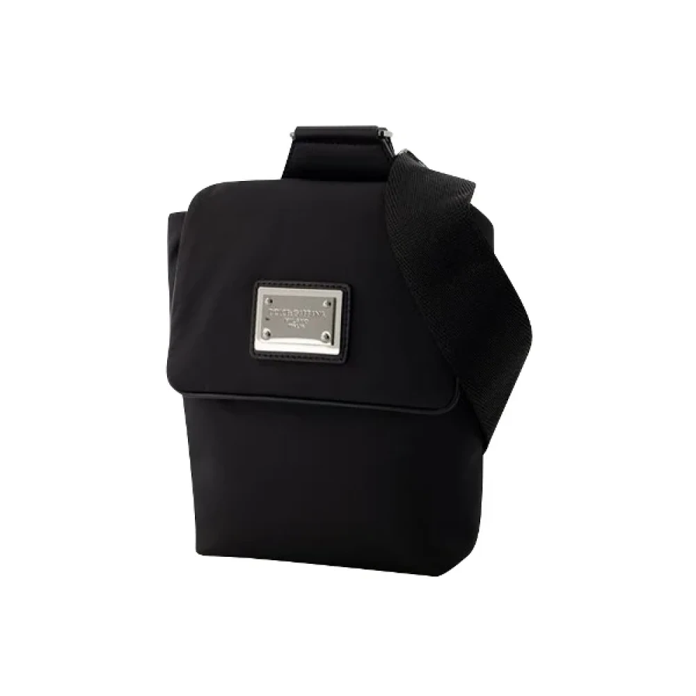 Dolce & Gabbana Polyester shoulder-bags Black Dames