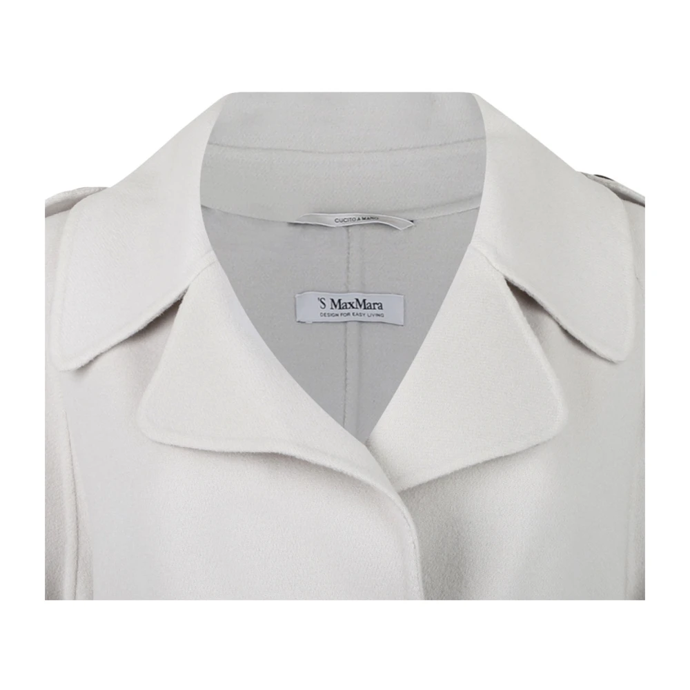 Max Mara Elegante Jassen Collectie Gray Dames