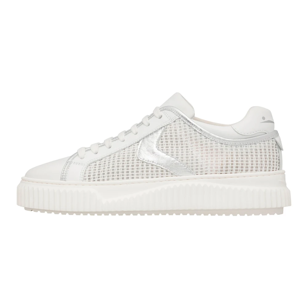 Voile Blanche Herika Mesh Bis Sneakers Dames Schoenen Wit