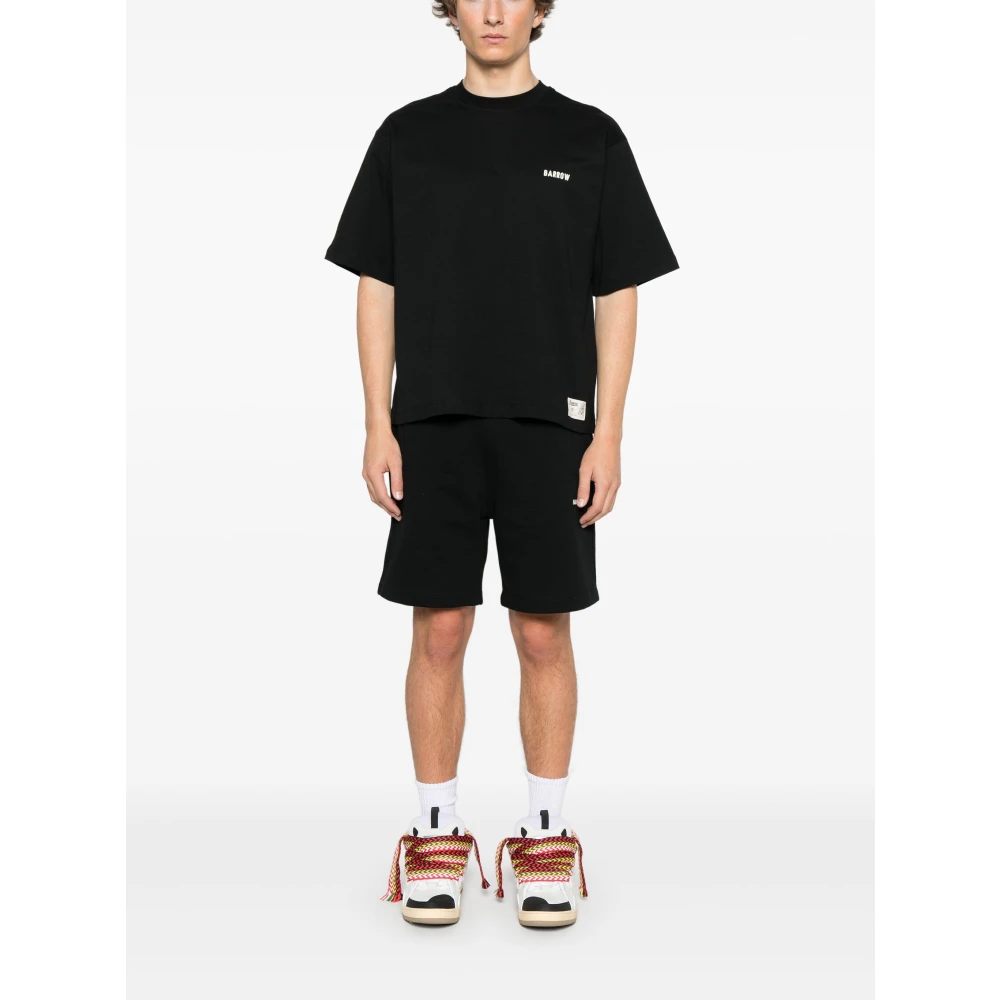 Barrow Sweatshorts Black Heren