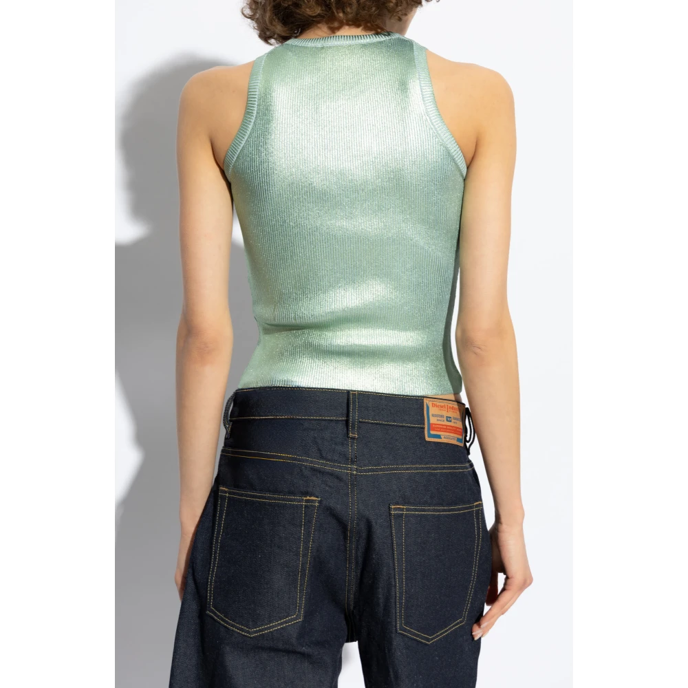 Diesel Top M-Caddix-Top-M Green Dames