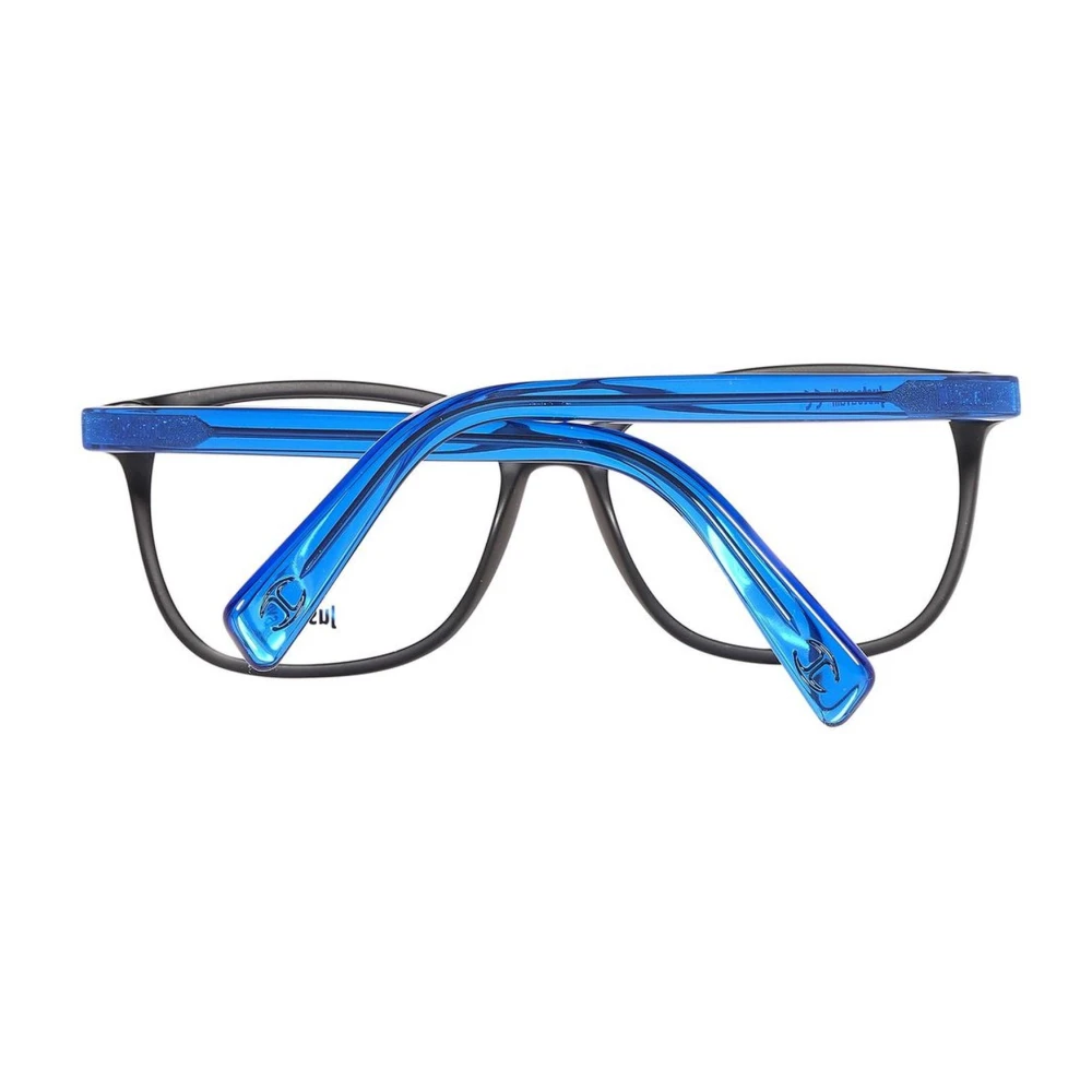 Just Cavalli Zwarte plastic monturen met wijzerplaat Black Unisex