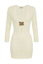 yellow-knitted-dress-with-deep-neckline