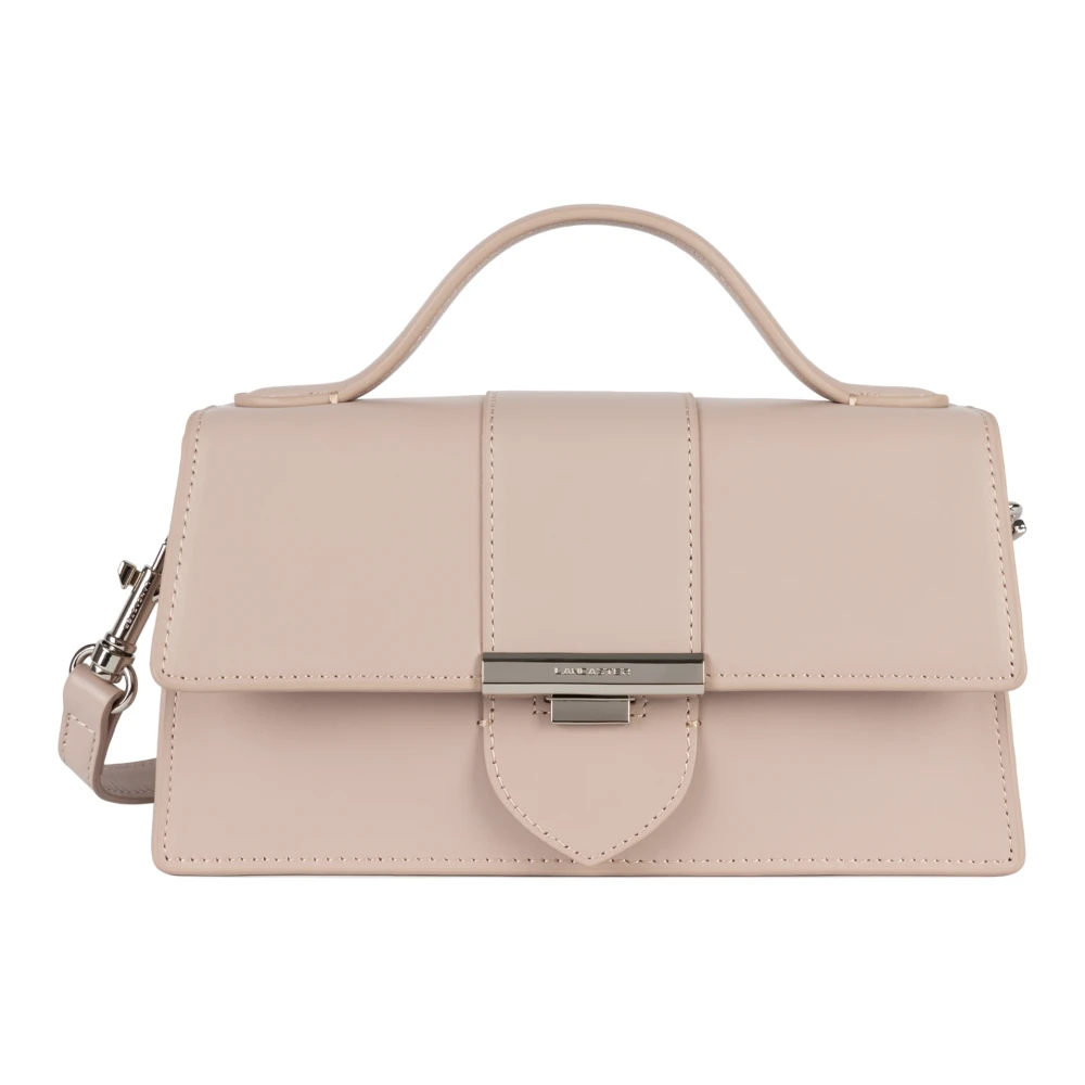 Lancaster Pink Handbags, Female, One Size, Flap Bag With Metal Clasp Paris Ily