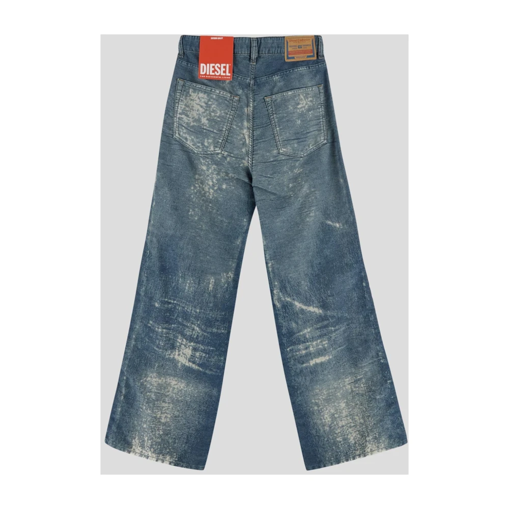Diesel Stijlvolle Denim Broek voor Mannen Blue Dames