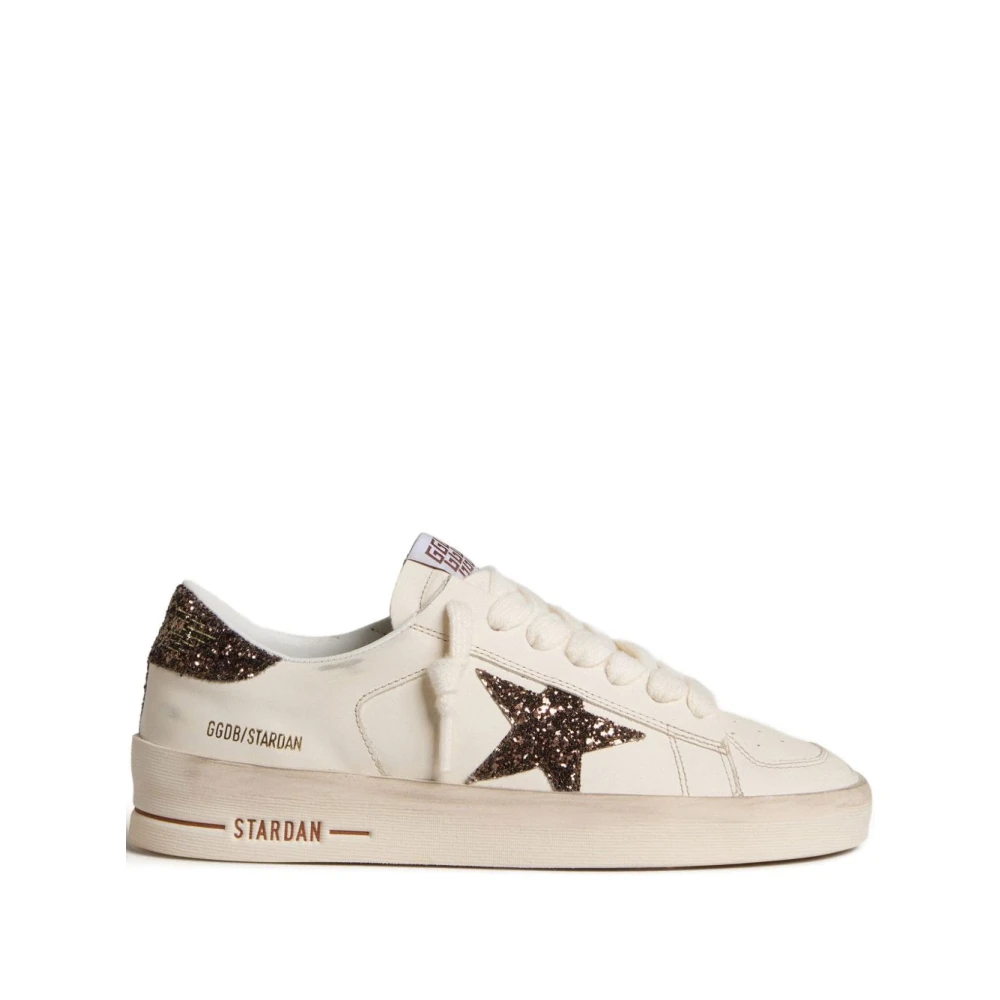 Golden Goose Women's White Sneakers, 7 Uk, Stardan Trainers
