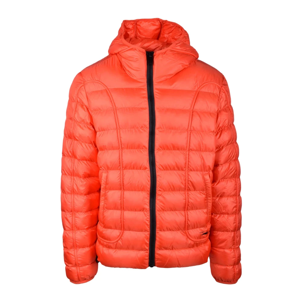 Diesel Stijlvolle buitenkleding jas polyester Black Heren