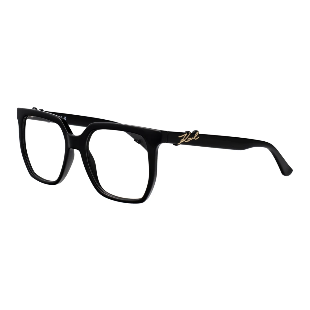 Karl Lagerfeld Black Glasses, Female, 53 Mm, 6233 Optical Frame