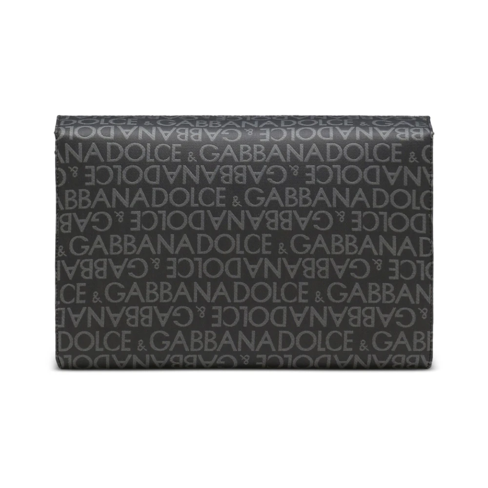 Dolce & Gabbana Logo Schoudertas Black Heren