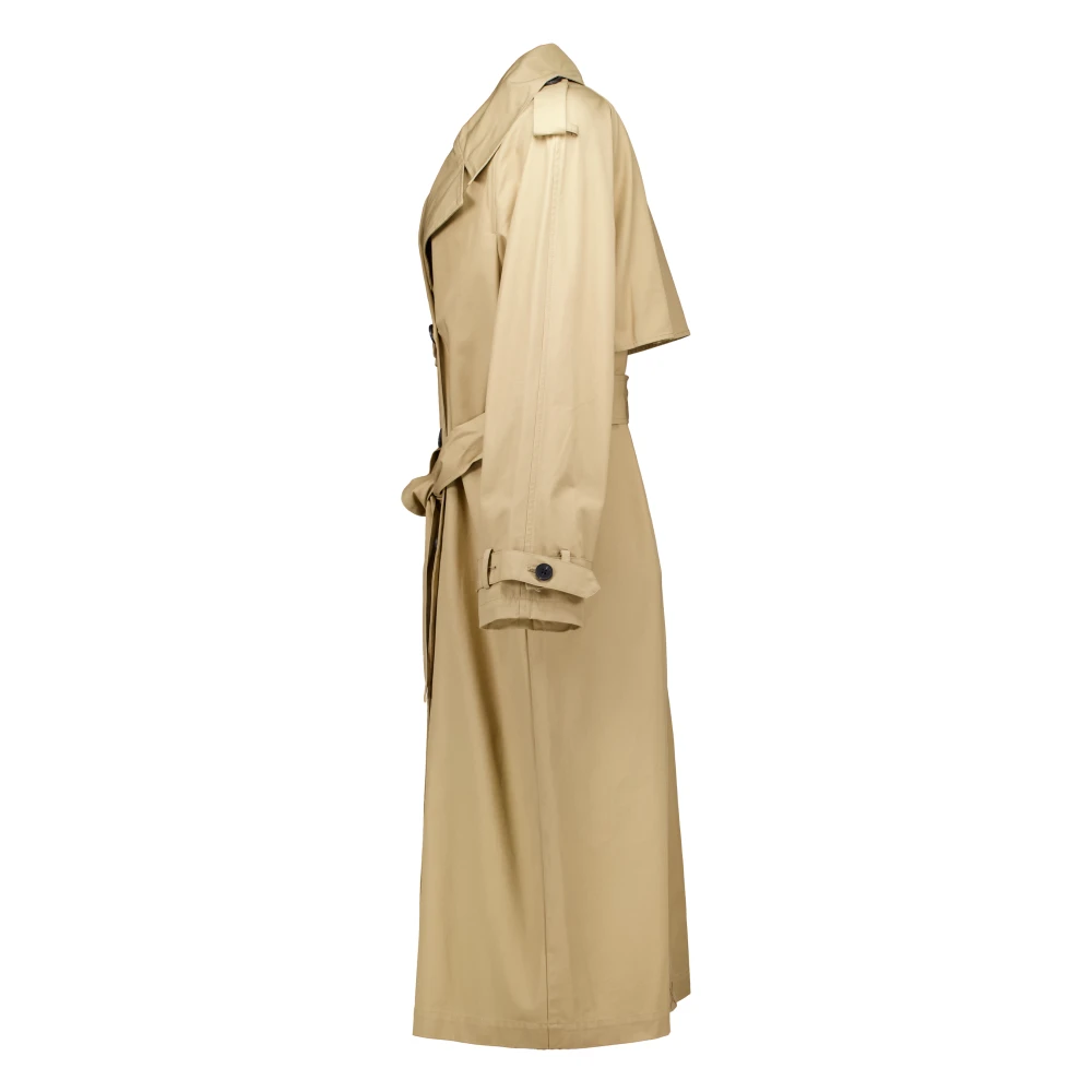 Studio AR by Arma Mexia cotton twill trenchcoats beige Dames