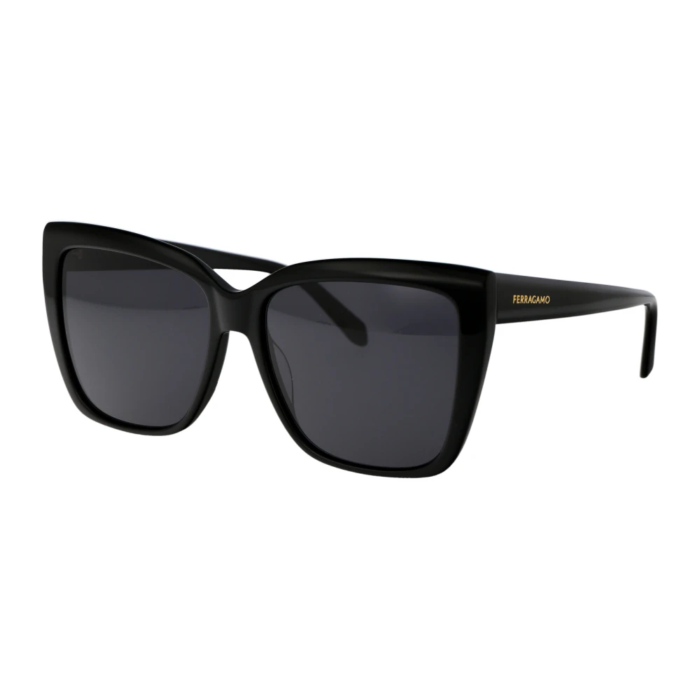 Ferragamo Women's Black Sf1102s Sunglasses - Sunglasses - 58 Mm - Accessories