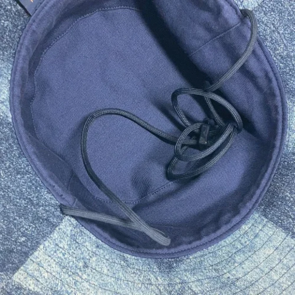 Louis Vuitton Vintage Pre-owned Cotton hats Blue Dames