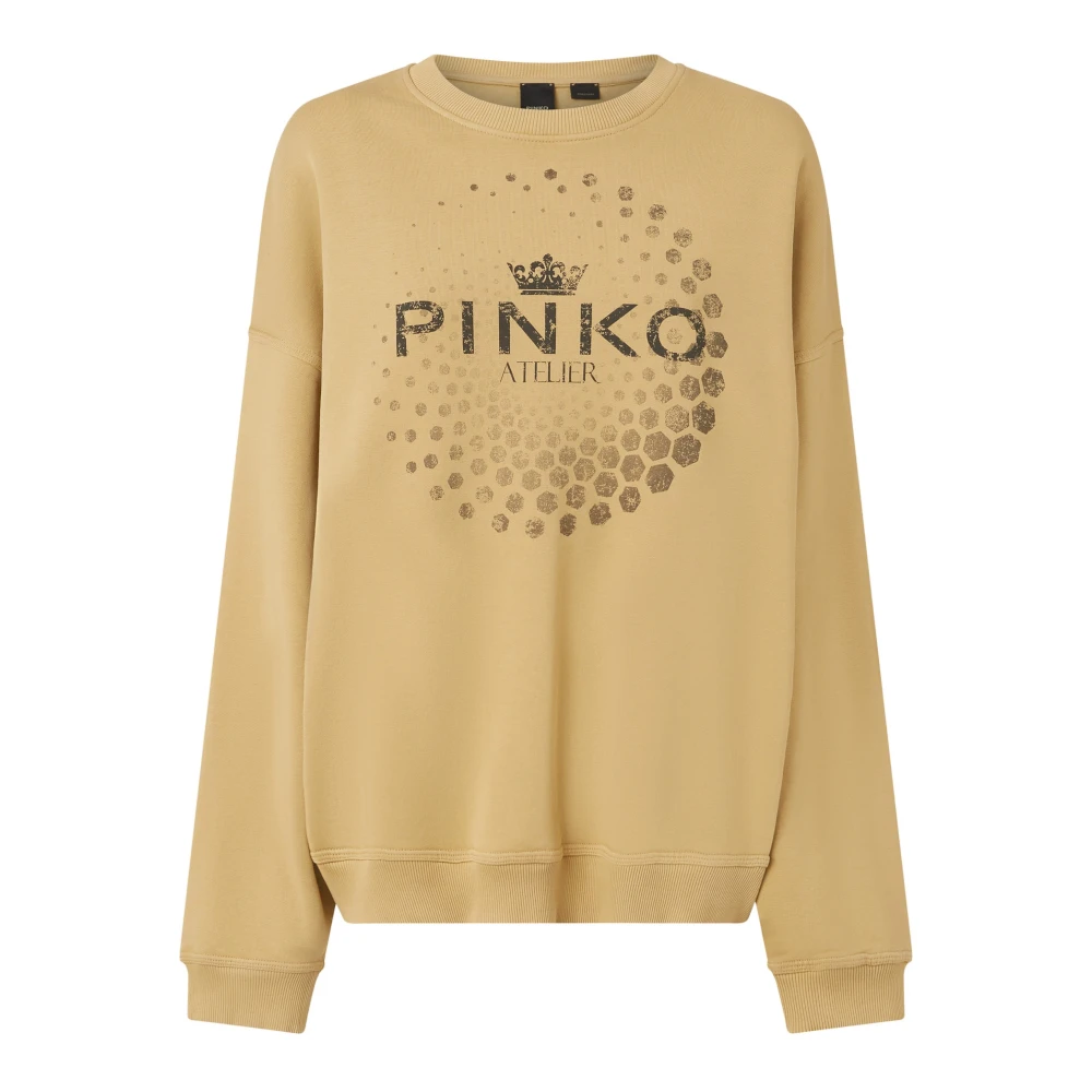 Pinko Tagore Sweater Beige Dames