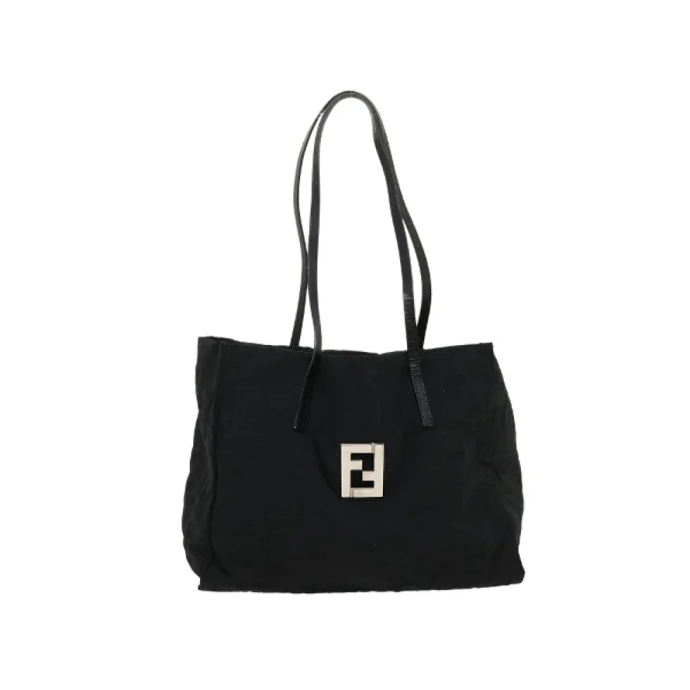 Fendi Vintage Pre-owned Canvas fendi-bags Black Dames