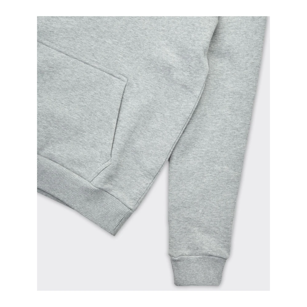 Les Deux Grijze Camden Hoodie 100% Katoen Gray Heren