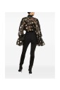 chemise-noire-en-soie-avec-broderie-a-pois