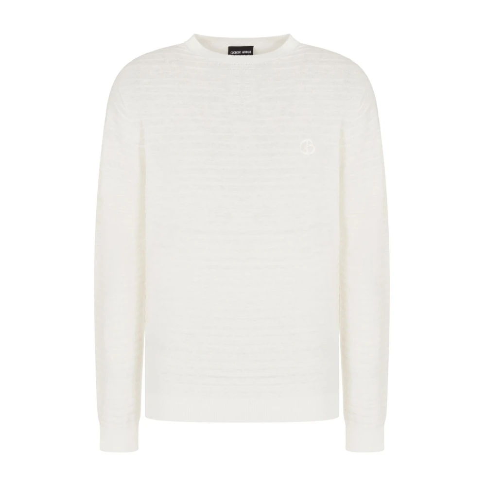 Knitwear > Round-neck Knitwear - - Giorgio Armani - Modalova