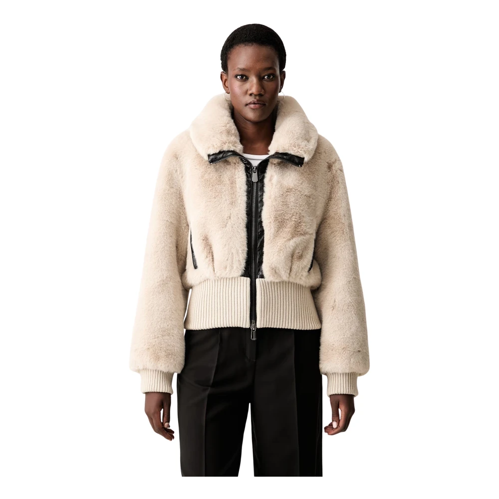 Pinko A3e7c32 Bomber Bagels Aspen Beige - Immagine 4