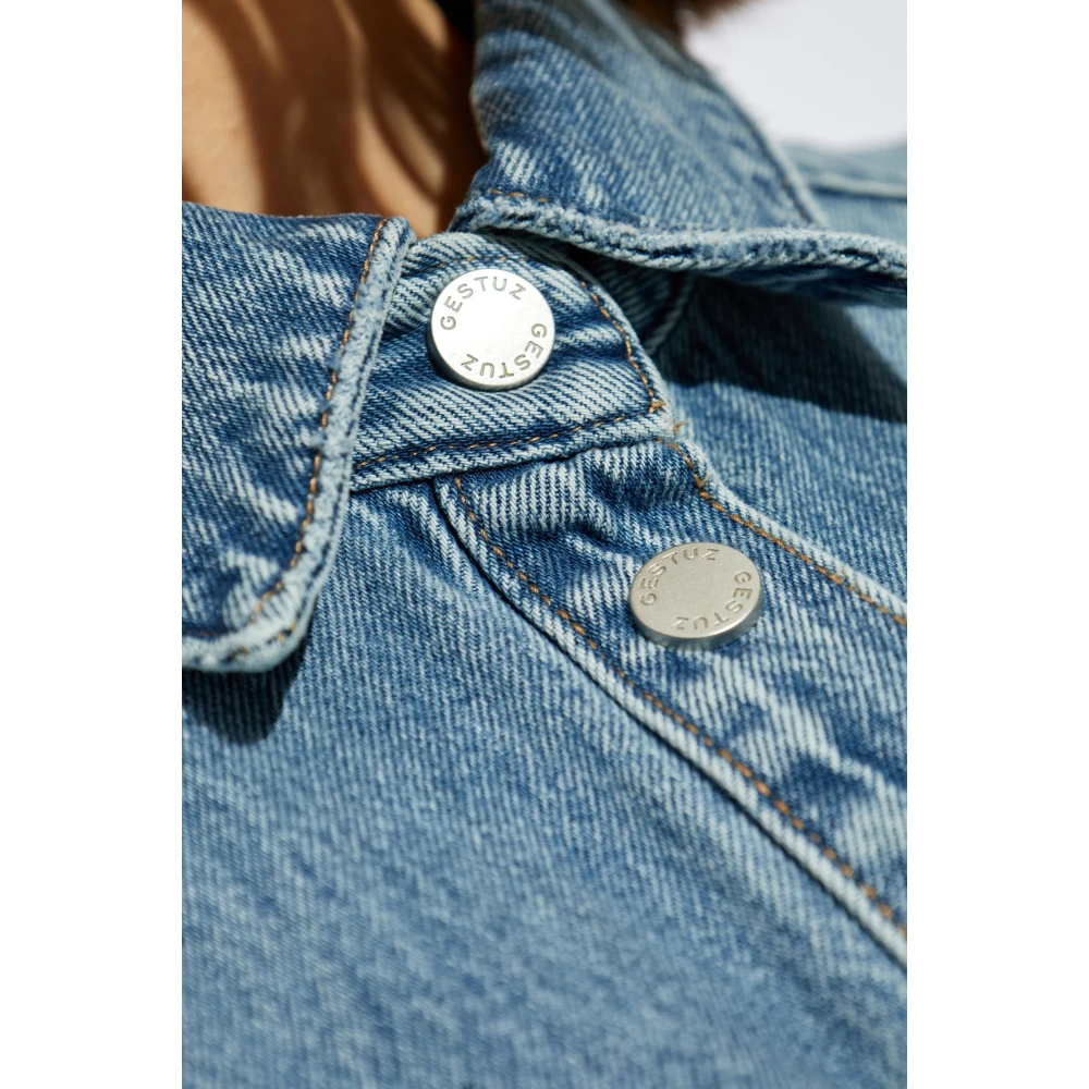 Gestuz Denim overhemd Blue Dames