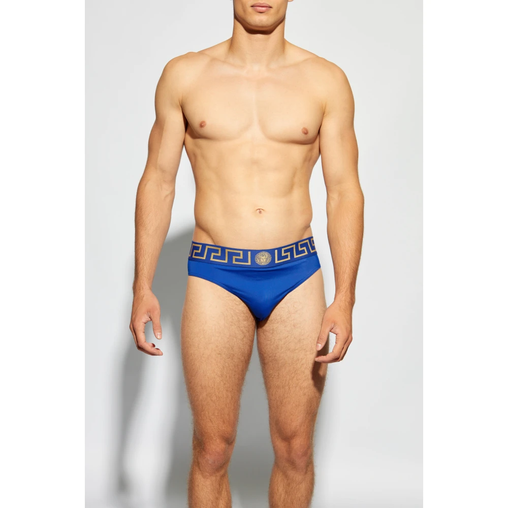 Versace Zwembroek Blue Heren